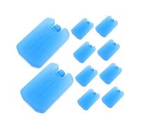 TOYANDONA 10pcs Reusable Ice Packs for Coolers Ice Bricks for Lunch Boxes Outdoor Camping Air Cooler Cooling Rapid Temperature Reduction and Food Preservation