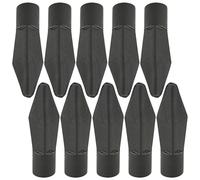 TOYANDONA 10pcs Rubber Arrowheads for Archery Practice Safe Soft Tips for Target Shooting Lightweight Arrow Tips for Outdoor Games and Training