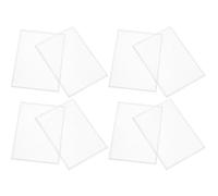 TOYANDONA 10pcs Shell Card Cases Hard Acrylic Card Holders with Snap Closure Anti-scratch Protectors for Game and Sports Display Collectible Storage for Trading