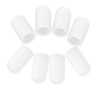 TOYANDONA 10pcs Silicone Drum Mute Tips Drumstick Caps Lightweight Wear Resistant Drumstick Ends for Quiet Practice at Home Noise Reduction Accessories