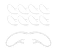 TOYANDONA 10pcs Silicone Ear Hooks for Wireless Earbuds Comfortable Fit and Resilient Material, Adjustable Earbud Holder Clips for Sports and Gym Use