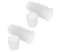 TOYANDONA 10Pcs Silicone Measuring Cups for Resin with Precise Scale 30Ml Non-Stick Epoxy Mixing Jugs DIY Craft Resin Pouring Tools for Accurate Measurement