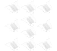 TOYANDONA 10pcs Sliding Door Lock for Safety with Effortless Installation, Abs Material Window Locks to Prevent from Opening Doors and Windows, Suitable for Patio and Bedroom Use