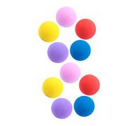 TOYANDONA 10Pcs Soft Golf Practice Balls Lightweight Indoor Training Balls for Beginners for Home and Outdoor Use Random Color