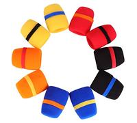 TOYANDONA 10Pcs Sponge Covers for Handheld Microphones Windscreen Protection for Tv Shows Events Comfortable Breathable Material Replacement for Lost