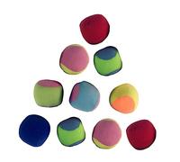 TOYANDONA 10pcs Stick Ball with Suction Cup Sticky Target Throwing Game for Easy to Play and Carry Safe Durable Soft Balls for Family Fun and Stress Relief Random Color