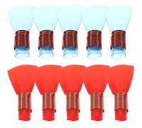 TOYANDONA 10pcs Suona Reeds Medium Size Key Portable Reed Set for Folk Wind Instruments Creative Simple Suona Accessories Suitable for Professional Players Random Color