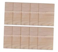 TOYANDONA 10Pcs Taekwondo Breaking Boards Thick Wood Punching Boards Convenient Karate Training Accessory for Martial Arts Practice and Level Assessment