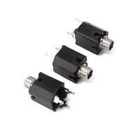 TOYANDONA 10pcs Threaded Cylinder Endpin Jack Set for Guitar Mono and Stereo Output Easy Installation Bass Guitar Pickup Socket Strap Button Design