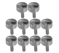 TOYANDONA 10pcs Vernier Calipers Locking Screw M2 Metal Thumb Screw for Precision Measurement Accessories High Strength and Wear Resistant Flat Head Suitable for Engineering Use