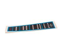 TOYANDONA 10pcs Violin Scale Stickers Learn Violin Scales Fiddle Finger Guide Fretboard Indicator for Beginners Blue Edged Durable Material