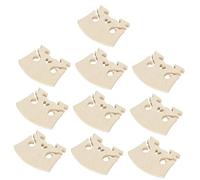 TOYANDONA 10pcs Wood Violin Supplies Maple Bridge Violin Bridge Tool Accessory Supplies Kit