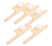TOYANDONA 10pcs Wooden Floating Blow Pipe Toy Fun Blowing for Boys and Girls Strengthen Lip Muscles Parent-boy Girl Interaction for and Parties