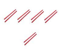 TOYANDONA 10pcs Wooden Threaded Rhythm Sticks for Boys and Girls Safe and Percussion Musical Tools for Early Education and Dance Activities