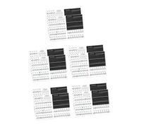 TOYANDONA 10sets Piano Keyboard Stickers for Keyboards Decals for Music Learning Piano Key Sticker Labels