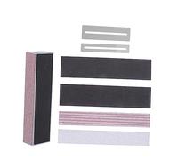 TOYANDONA 12 Pcs Guitar Sandpaper File Set Electric Guitar Sanding Leveling Bar Fine Grit Sandpaper Fingerboard