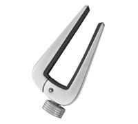 TOYANDONA 12 String Adjustable Silver Guitar Capo Clamp for String Acoustic Electric Bass Ukulele with Quick Press Design for Accurate Tuning and Versatile Use