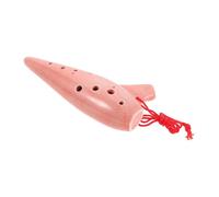 TOYANDONA 12hole Ocarina Flute Ceramic Traditional Musical Instrument for Beginner Boy Girl Students Adult Practice