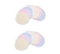 TOYANDONA 12pcs Cotton Nursing Pads Washable Reusable Breastfeeding Pads for Pregnant Mom Overflow Leaking Protection Comfortable Postpartum Use Random Color