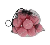 TOYANDONA 12pcs Elastic Training Tennis Balls for Lightweight Practice Balls for Beginner Players Suitable for Indoor Outdoor Fitness and Massage Activities