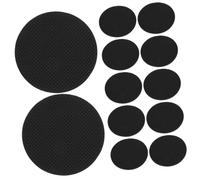 TOYANDONA 12Pcs Eva Billiard Table Leveler Pads Round Pool Table Foot Pads Floor Protectors Durable Scratch Furniture Leg Shims for Home Office Restaurant Use