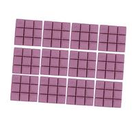 TOYANDONA 12pcs Flame Retardant Mushroom Head Sound-absorbing Cotton High-density Acoustic Panels Studio Soundproof Insulation Sponge Purple 30x30cm