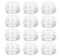 TOYANDONA 12pcs Gas Stove Knob Covers Pack Oil-Resistant and High-Temperature Resistant Safety Protective Covers for Kitchen Use