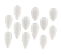 TOYANDONA 12pcs Glow the Dark Vampire Fangs for Cosplay Realistic Fake Teeth Props for Halloween Parties Zombie Costume Accessories for Haunted Houses and Horror Events