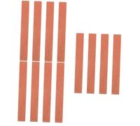 TOYANDONA 12pcs Guitar Accessories Kit Polishing Stone Leveler Fret Files Grinding Tool for Ukulele Bass