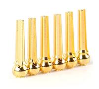 TOYANDONA 12pcs Guitar Bridge Brass String Cone Nails for Electric Guitar Accessories Replacement Studs for Classical Bridge Pins String Studs