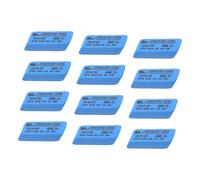 TOYANDONA 12pcs Guitar Fret Eraser Remover Brush Safe and String Cleaner for Bass and Electric Guitars