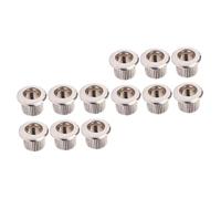 TOYANDONA 12pcs Guitar Tuning Pegs Keys Guitar String Ferrules Machine Heads Ferrules Vintage Style Easy to Use External Diameter Inner Diameter