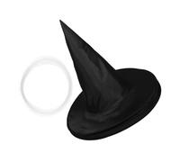 TOYANDONA 12pcs Hanging Witch Hats for Halloween Party Unique Floating Wizard Hat Decorations Costume Accessories for Carnivals and Masquerades