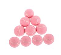 TOYANDONA 12pcs High Elastic Tennis Balls for Beginner Practice Lightweight Wear-resistant Training Balls for Playground Fitness and Massage