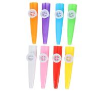 TOYANDONA 12Pcs Instrumental Kazoo Adorable Playthings for All Ages Durable Material Easy to Play Musical for Guitar Accompaniment Random Colors