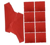 TOYANDONA 12pcs Large Square Tassel Cloth Napkins Reusable Polyester Washable Dining Table Napkins for Party Home Hotel with Soft Fabric and Rustic Fringe Edges