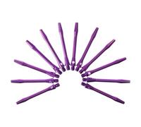 TOYANDONA 12pcs Light Stems Creative Shafts Aluminum Alloy Thread Rods Front-loaded Weight Balance Lightweight Unique Shape Fashionable Beautiful for Darts Lovers Competing Outdoors