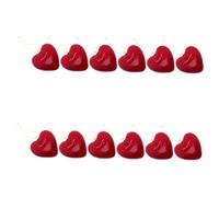 TOYANDONA 12pcs Lightweight Red Foam Heart Hanging Ornaments for Valentine S Day Party Decorations Anniversary Wedding Christmas Tree Indoor Use with Easy Hang Strings