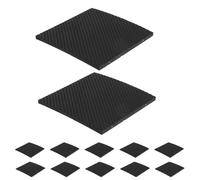 TOYANDONA 12pcs Pool Table Leg Shims for Leveling with Anti-slip Eva Material, Custom Fit 3.35" Diameter Pads for Billiard Tables and Desks, for Older Surfaces in Living Spaces