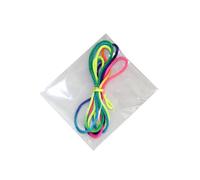 TOYANDONA 12pcs Rainbow Braid Finger Turn over Strings 1.65m Diy Rope Toys for Kids Educational Play and Sensory Development