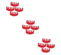 TOYANDONA 12pcs Rubber Violin Mute Lightweight Practice Mutes for Violin Protects Instrument from Scratches for Quiet Practice