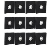 TOYANDONA 12pcs Rv Awning Rail Hooks Black Lightweight Compact Hanger Set