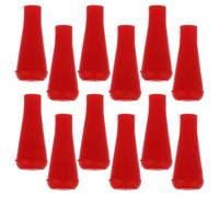 TOYANDONA 12pcs Soft Rubber Arrowheads for Archery Practice with Enduring Material and Target Protection, Suitable and Urban Environments, Safe Blunt Arrow Tips for Training and Outdoor