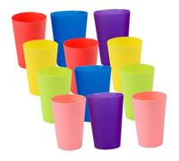 TOYANDONA 12Pcs Stacking Speed Cups for Party Favors with Bright Colors Enhance Fine Motor Skills Hand Eye Coordination Cognitive Development Safe Chunky Design