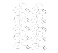 TOYANDONA 12Pcs Stainless Steel Jar Wire Locking Replacement with Unique Spring Design Airtight Sealing Leak Prevention for Sealed Can Suitable for Kilner Jar Seals Replacement