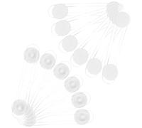 TOYANDONA 12pcs Transparent Locks with Strong Adhesive No Drilling Safety Drawer Latches for Fridge Oven Dishwasher Toilet Cabinets Easy Peel Stick Installation