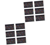 TOYANDONA 12sheets Practical Ukulele Scale Sticker Fingerboard Stickers for Beginners Professional Learning Tool Easy to Apply and Remove