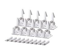 TOYANDONA 14pcs Childproof Safety Locks Door Latch Locks for Boys and Girls Non-Toxic Material Easy Installation Protect Your Boy Girl