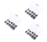 TOYANDONA 1500pcs Texas Rig Fishing Hooks Wide Belly Worm Bait Hooks High Fish Catch Rate Tackle