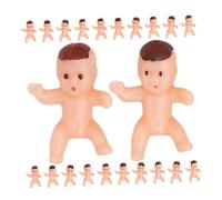 TOYANDONA 150pcs Mini Plastic Shower Favors for Boys Tiny King Cake Figurines for Ice Cube Game Supplies Compact and Portable Party Decorations and Cake Toppers
